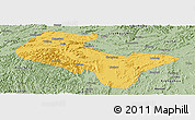Savanna Style Panoramic Map of Liujiang