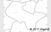 Blank Simple Map of Liujiang, no labels