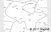Blank Simple Map of Liujiang