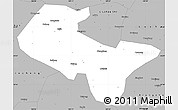 Gray Simple Map of Liujiang