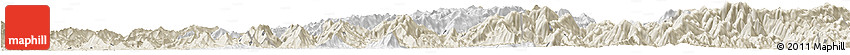 Classic Style Horizon Map of Longsheng