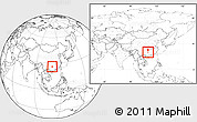 Blank Location Map of Longsheng, within the entire country