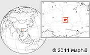 Blank Location Map of Longsheng