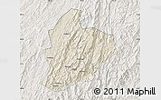 Shaded Relief Map of Longsheng, lighten