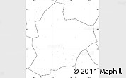 Blank Simple Map of Longsheng, no labels