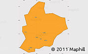 Political Simple Map of Longsheng, cropped outside