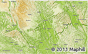 Physical 3D Map of Mashan