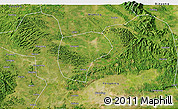 Satellite 3D Map of Nanning