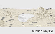 Classic Style Panoramic Map of Nanning