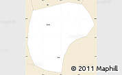 Classic Style Simple Map of Nanning