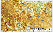 Physical 3D Map of Napo