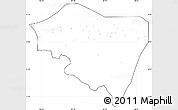 Blank Simple Map of Ningming, cropped outside, no labels