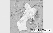 Gray 3D Map of Pubei