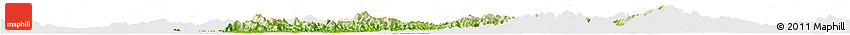 Physical Horizon Map of Pubei, cropped outside