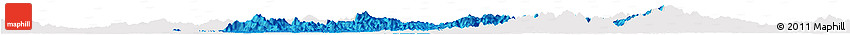 Political Horizon Map of Pubei, cropped outside