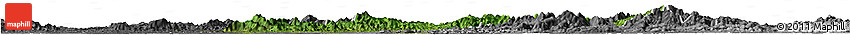 Satellite Horizon Map of Pubei, desaturated