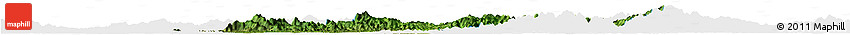 Satellite Horizon Map of Pubei, single color outside
