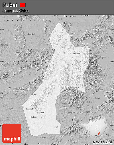 Gray Map of Pubei