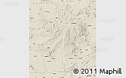 Shaded Relief Map of Pubei