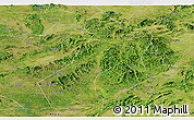 Satellite Panoramic Map of Pubei