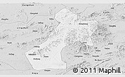Silver Style Panoramic Map of Pubei