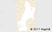 Classic Style Simple Map of Pubei
