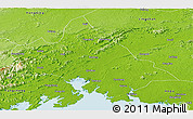 Physical Panoramic Map of Qinzhou