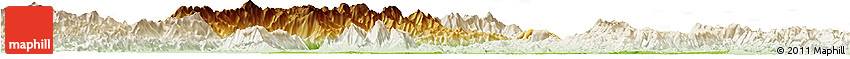 Physical Horizon Map of Quanzhou, lighten Physical Horizon Map of Quanzhou, lighten
