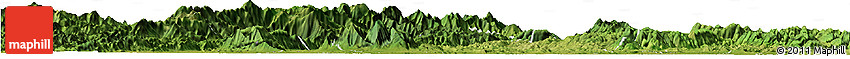 Satellite Horizon Map of Quanzhou