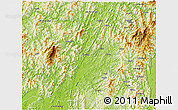 Physical 3D Map of Rong An