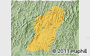 Savanna Style 3D Map of Rong An
