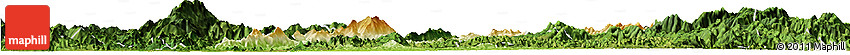 Physical Horizon Map of Rong An, satellite outside