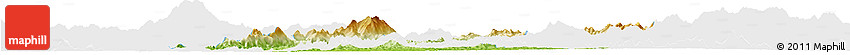 Physical Horizon Map of Rong An, single color outside