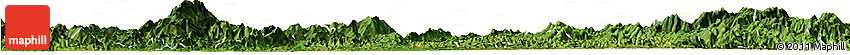 Satellite Horizon Map of Rong An