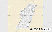 Classic Style Map of Rong An, single color outside