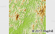 Physical Map of Rong An