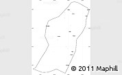 Blank Simple Map of Rong An, cropped outside
