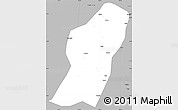 Gray Simple Map of Rong An