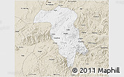 Classic Style 3D Map of Rong Xian