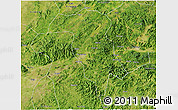 Satellite 3D Map of Rong Xian