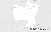Silver Style Simple Map of Rongshui