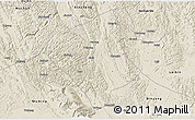 Shaded Relief 3D Map of Shanglin