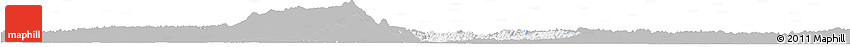 Gray Horizon Map of Shanglin, single color outside