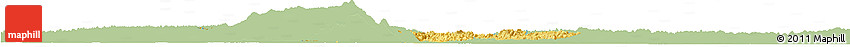 Savanna Style Horizon Map of Shanglin, single color outside