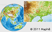 Physical Location Map of Shanglin