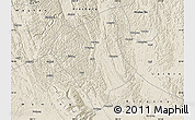 Shaded Relief Map of Shanglin