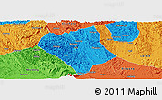 Political Panoramic Map of Shanglin