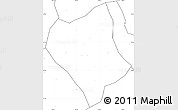 Blank Simple Map of Shanglin, no labels