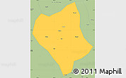 Savanna Style Simple Map of Shanglin