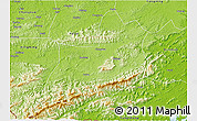 Physical 3D Map of Shangsi